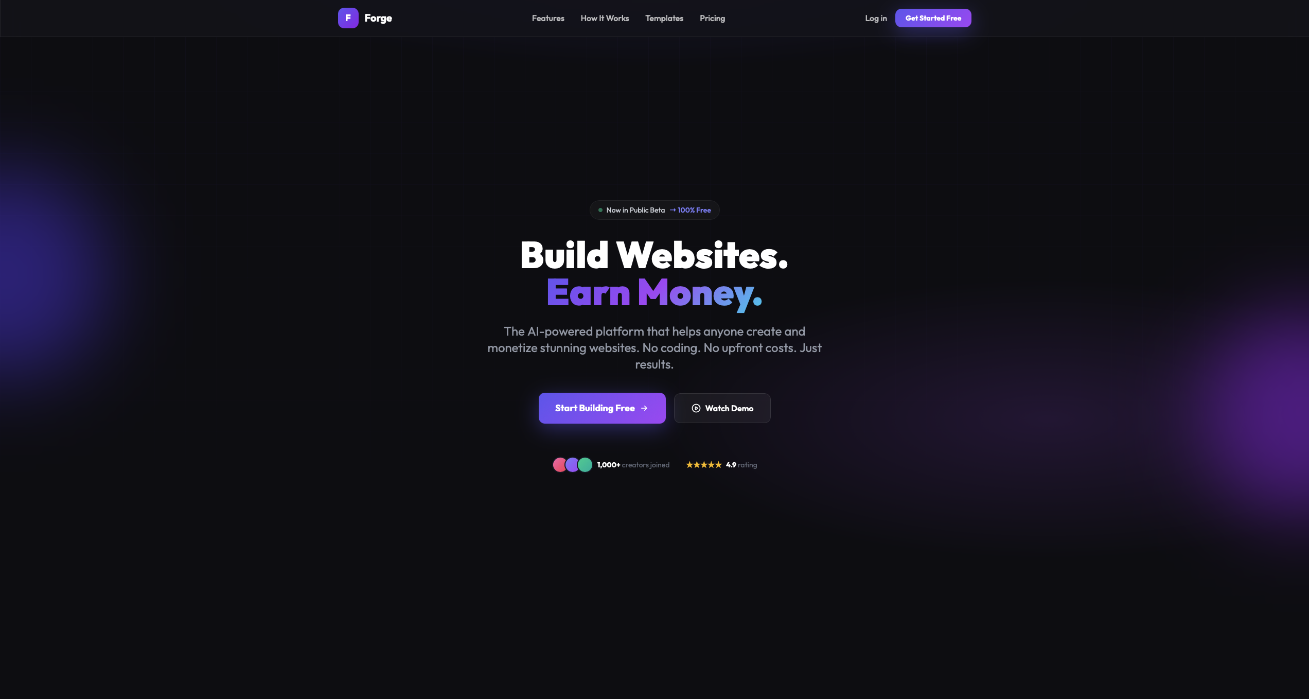 Forge website